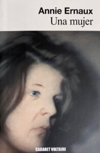 Una mujer. Annie Ernaux